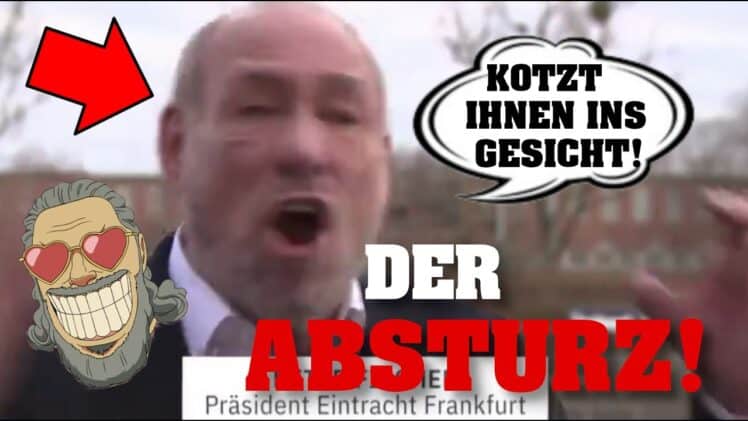 EINTRACHT-Präsident mit schlimmem Drogen-ABSTURZ? 💥⚡️